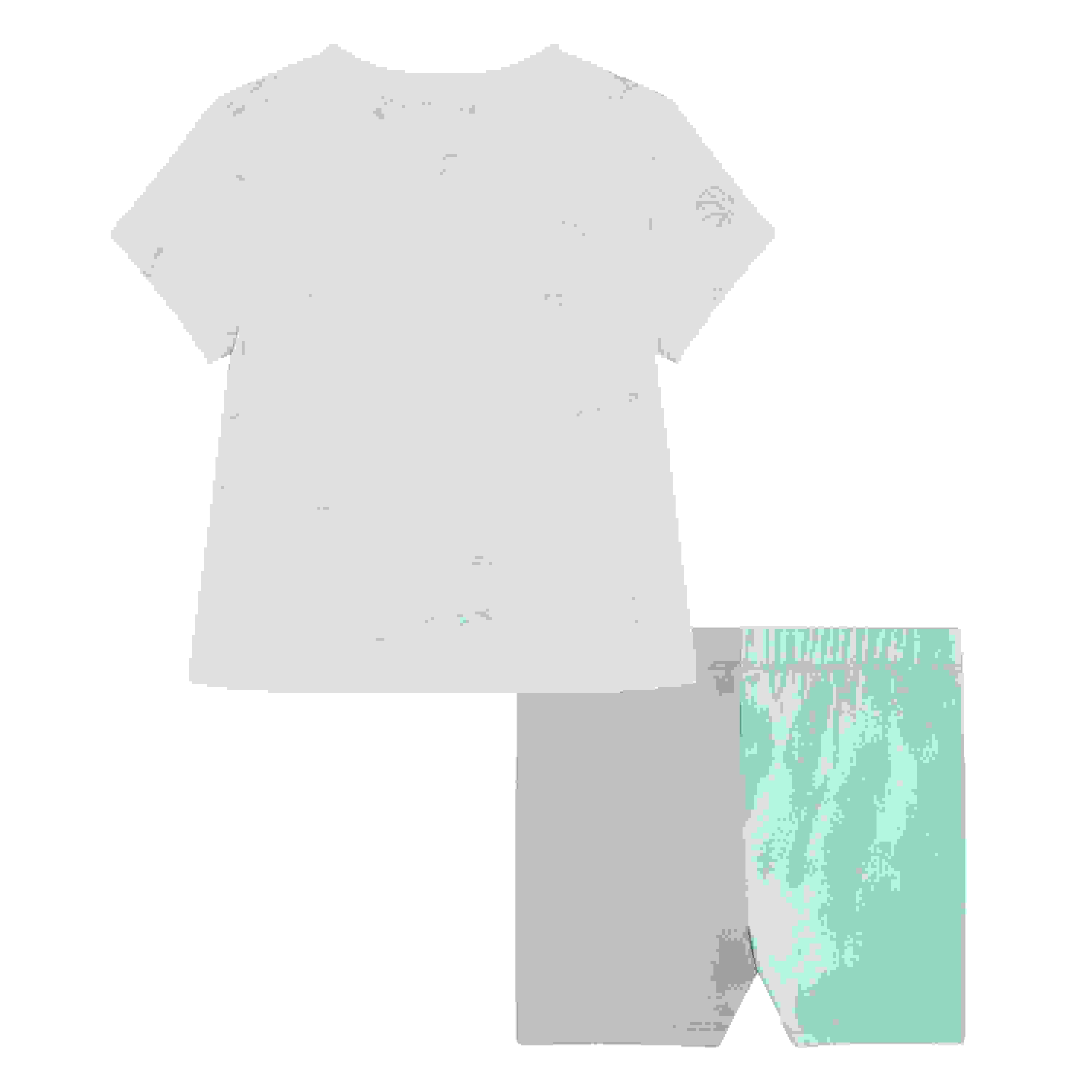 Jordan Icon Play Biker Short Little Girls' Set